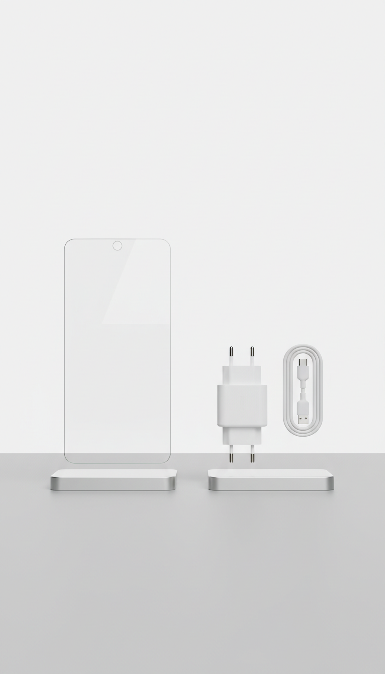 2-Pack Screen Protector for iPhone 17 Pro Max and 2-Pack Charger Type C to C Combo Pack